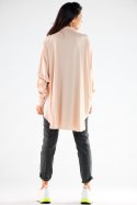 Koszula Damska Model A528 Beige - awama - uniwersalny