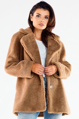 Płaszcz Damski Model A534 Brown - awama - L/XL
