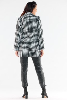 Płaszcz Damski Model A546 Houndstooth - awama - s