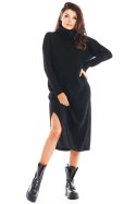 Sukienka Model A394 Black - awama - uniwersalny