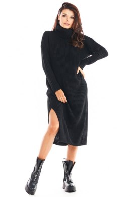 Sukienka Model A394 Black - awama - uniwersalny