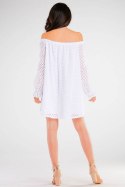 Sukienka Model A435 White - awama - S/M Sukienka Model A435 White - awama - S/M