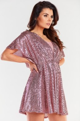 Sukienka Model A488 Pink - awama - XL