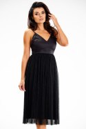 Sukienka Model A624 Black - awama - XL Sukienka Model A624 Black - awama - XL