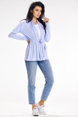 Sweter Kardigan Model A655 Blue - awama - S/M