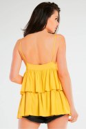 Bluzka Model A432 Yellow - awama - S/M Bluzka Model A432 Yellow - awama - S/M