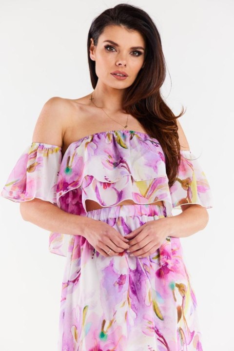 Bluzka Model A511 Violet - awama - L/XL