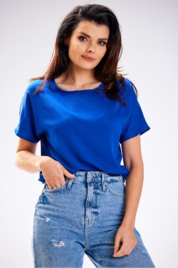 Bluzka Model A588 blue - awama - M