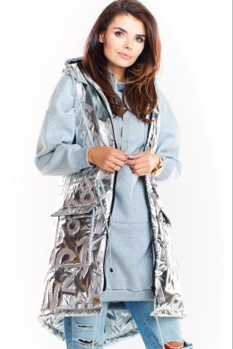 Kamizelka Damska Model A332 Silver - awama - S/M