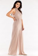 Kombinezon Model A555 Beige - awama - s Kombinezon Model A555 Beige - awama - s