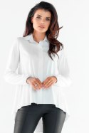 Koszula Damska Model A527 White - awama - L Koszula Damska Model A527 White - awama - L