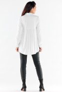 Koszula Damska Model A527 White - awama - L Koszula Damska Model A527 White - awama - L