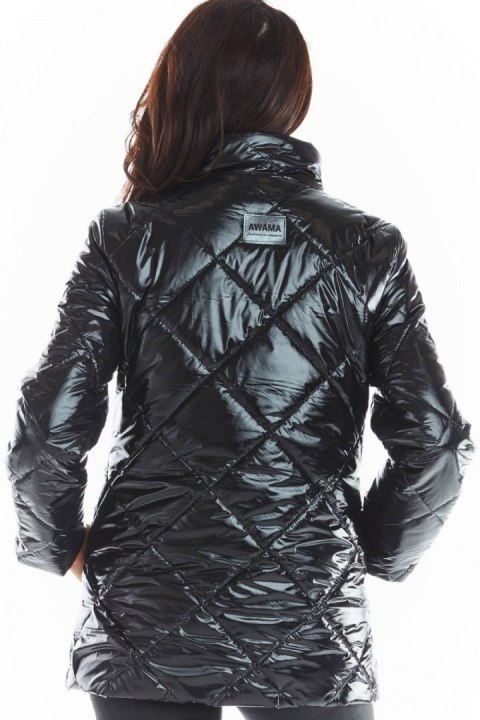 Kurtka Damska Model A384 Pikówka Black - awama - S/M Kurtka Damska Model A384 Pikówka Black - awama - S/M
