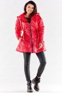 Kurtka Damska Model A540 Red - awama - S/M Kurtka Damska Model A540 Red - awama - S/M