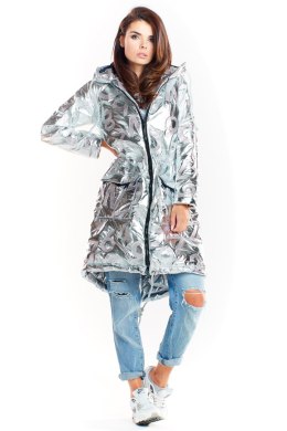 Płaszcz Damski Model A339 Silver - awama - S/M