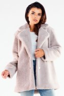 Płaszcz Damski Model A534 Beige - awama - L/XL Płaszcz Damski Model A534 Beige - awama - L/XL