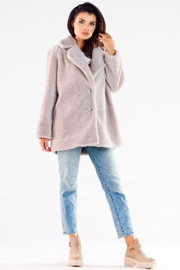 Płaszcz Damski Model A534 Beige - awama - L/XL