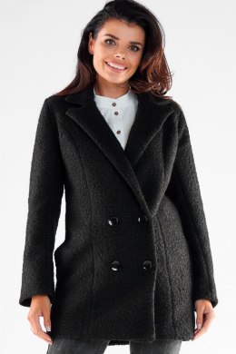 Płaszcz Damski Model A546 Black - awama - L