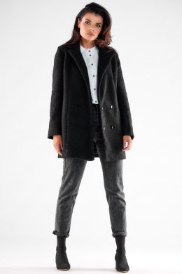 Płaszcz Damski Model A546 Black - awama - L