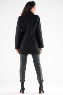 Płaszcz Damski Model A546 Black - awama - s Płaszcz Damski Model A546 Black - awama - s