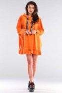 Sukienka Bluza Model A419 Orange - awama - uniwersalny Sukienka Bluza Model A419 Orange - awama - uniwersalny