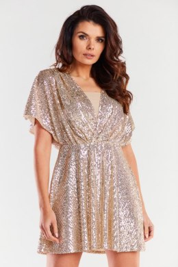 Sukienka Model A488 Beige - awama - L