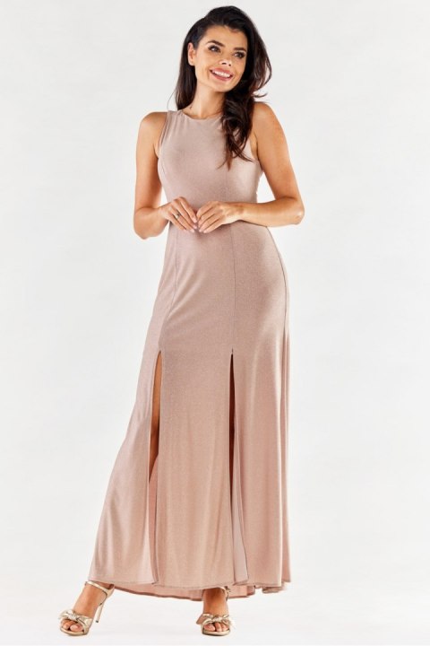 Sukienka Model A549 Beige - awama - XL