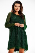 Sukienka Model A628 Green - awama - L/XL Sukienka Model A628 Green - awama - L/XL