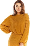 Sweter Damski Model A318 Camel - awama - S/M Sweter Damski Model A318 Camel - awama - S/M
