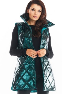 Kamizelka Damska Model A383 Green Pikówka - awama - L/XL