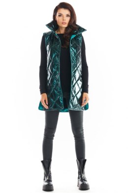 Kamizelka Damska Model A383 Green Pikówka - awama - S/M