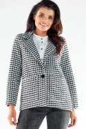 Kurtka Damska Model A545 Houndstooth - awama - M Kurtka Damska Model A545 Houndstooth - awama - M