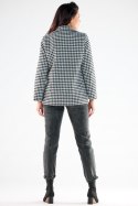 Kurtka Damska Model A545 Houndstooth - awama - M Kurtka Damska Model A545 Houndstooth - awama - M