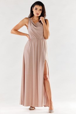 Sukienka Model A553 Beige - awama - s