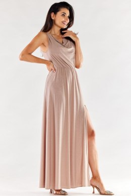 Sukienka Model A553 Beige - awama - s
