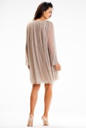 Sukienka Model A628 Beige - awama - S/M Sukienka Model A628 Beige - awama - S/M