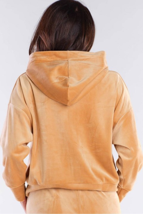 Bluza Damska Model A412 Beige - awama - L/XL Bluza Damska Model A412 Beige - awama - L/XL
