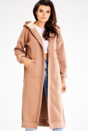 Bluza Damska Model A613 Beige - awama - S/M Bluza Damska Model A613 Beige - awama - S/M