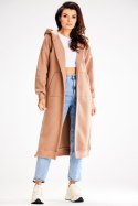 Bluza Damska Model A613 Beige - awama - S/M Bluza Damska Model A613 Beige - awama - S/M
