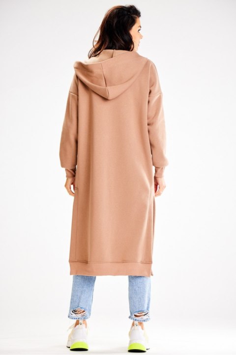 Bluza Damska Model A613 Beige - awama - S/M Bluza Damska Model A613 Beige - awama - S/M