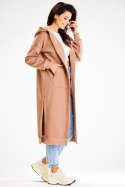 Bluza Damska Model A613 Beige - awama - S/M Bluza Damska Model A613 Beige - awama - S/M