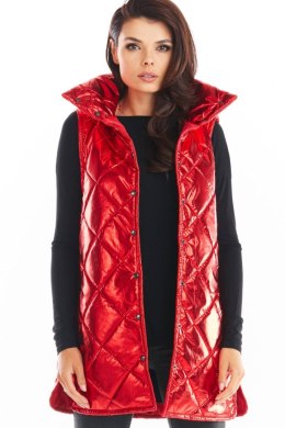 Kamizelka Damska Model A383 Red Pikówka - awama - S/M