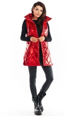 Kamizelka Damska Model A383 Red Pikówka - awama - S/M