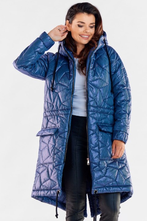 Kurtka Damska Model A538 Navy - awama - S/M