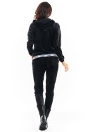 Spodnie Damskie Model A372 Black Welur - awama - L Spodnie Damskie Model A372 Black Welur - awama - L