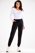 Spodnie Damskie Model A608 Black - awama - L