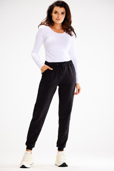 Spodnie Damskie Model A608 Black - awama - L