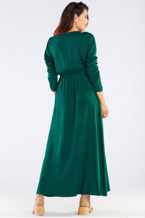 Sukienka Model A454 Green - awama - M Sukienka Model A454 Green - awama - M