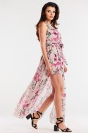 Sukienka Model A502 Cherry Flowers - awama - L