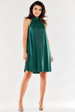 Sukienka Model A556 Bottle Green - awama - L/XL
